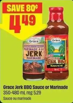 FreshCo Grace Jerk BBQ Sauce or Marinade offer