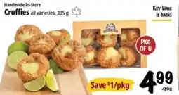 Farm Boy Handmade In-Store Cruffies offer