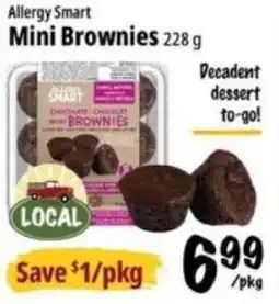 Farm Boy Allergy Smart Mini Brownies offer