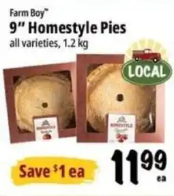 Farm Boy Farm Boy 9" Homestyle Pies offer