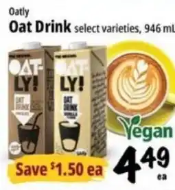Farm Boy Oatly Oat Drink offer