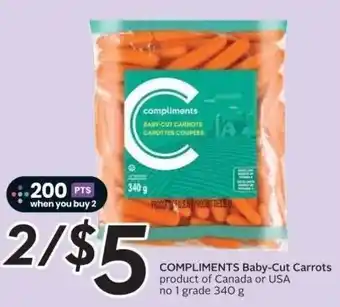 Sobeys COMPLIMENTS Baby-Cut Carrots offer