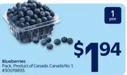 Walmart Blueberries offer