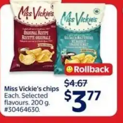 Walmart Miss Vickie's chips offer