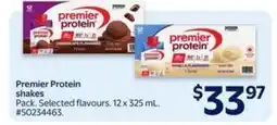 Walmart Premier Protein shakes offer