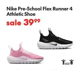 Sport Chek NIKE PRE-SCHOOL FLEX RUNNER 4 ATHLETIC SHOE offer