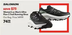 Sport Chek SALOMON MEN'S ULTRA FLOW 2 TRAIL RUNNING SHOES offer
