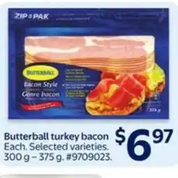 Walmart Butterball turkey bacon offer