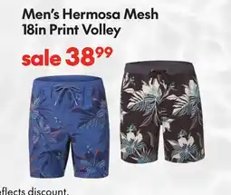Sport Chek O'NEILL MEN'S HERMOSA MESH 18 PRINT VOLLEY SHORTS offer