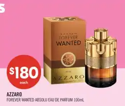 Shoppers Drug Mart AZZARO FOREVER WANTED ABSOLU EAU DE PARFUM offer