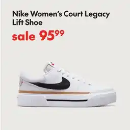 Sport Chek NIKE WOMEN'S COURT LEGACY LIFT SHOES offer