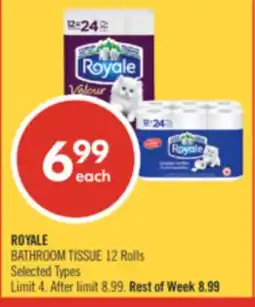 Shoppers Drug Mart ROYALE BATHROOM TISSUE offer