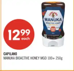 Shoppers Drug Mart CAPILANO MANUKA BIOACTIVE HONEY MGO 100+ offer