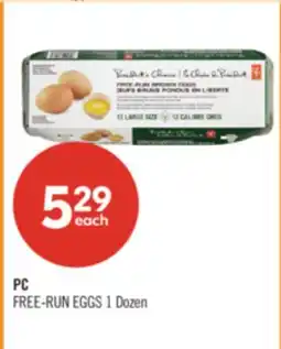 Shoppers Drug Mart PC FREE-RUN EGGS offer