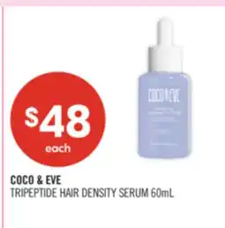 Shoppers Drug Mart COCO & EVE TRIPEPTIDE HAIR DENSITY SERUM offer