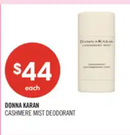 Shoppers Drug Mart DONNA KARAN CASHMERE MIST DEODORANT offer