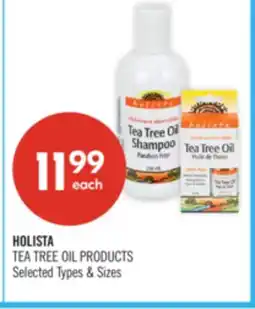 Shoppers Drug Mart HOLISTA TEA TREE OIL PRODUCTS offer