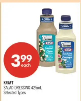 Shoppers Drug Mart KRAFT SALAD DRESSING offer
