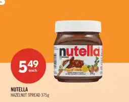 Shoppers Drug Mart NUTELLA HAZELNUT SPREAD offer