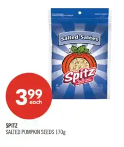 Shoppers Drug Mart SPITZ SALTED PUMPKIN SEEDS offer