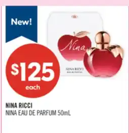 Shoppers Drug Mart NINA RICCI NINA EAU DE PARFUM offer