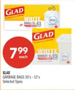 Shoppers Drug Mart GLAD GARBAGE BAGS offer