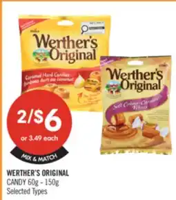 Shoppers Drug Mart WERTHER'S ORIGINAL CANDY offer