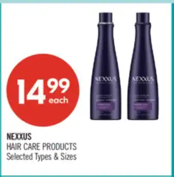 Shoppers Drug Mart NEXXUS HAIR CARE PRODUCTS offer
