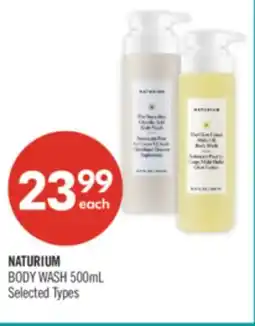Shoppers Drug Mart NATURIUM BODY WASH offer