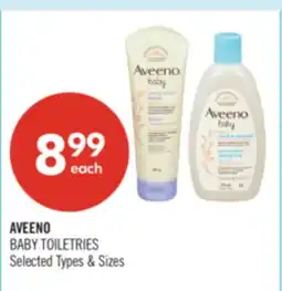 Shoppers Drug Mart AVEENO BABY TOILETRIES offer