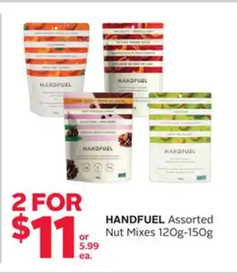 Rexall HANDFUEL Assorted Nut Mixes offer