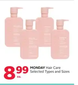 Rexall MONDAY Hair Care offer