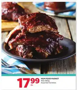 Rexall M&M FOOD MARKET Ribs offer