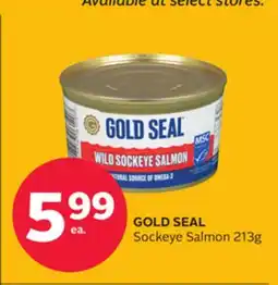 Rexall GOLD SEAL Sockeye Salmon offer