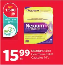 Rexall NEXIUM 24HR Heartburn Relief Capsules offer