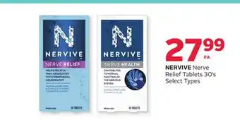 Rexall NERVIVE Nerve Relief Tablets offer
