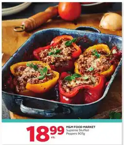 Rexall M&M FOOD MARKET Supreme Stuffed Peppers offer