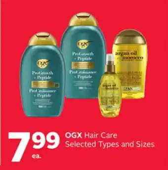 Rexall OGX Hair Care offer
