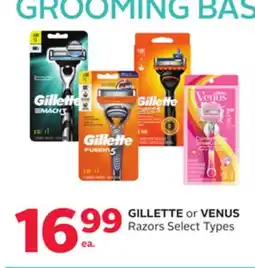 Rexall GILLETTE or VENUS Razors offer