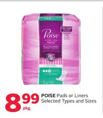 Rexall POISE Pads or Liners offer