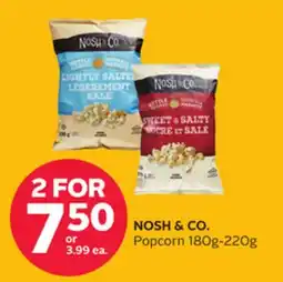 Rexall NOSH & CO. Popcorn offer