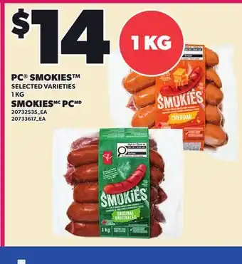 Independent City Market PC SMOKIES offer