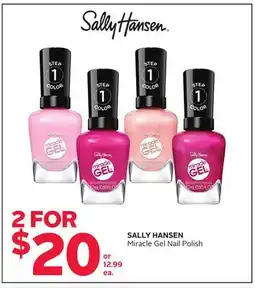 Rexall SALLY HANSEN Miracle Gel Nail Polish offer