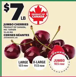 Independent City Market JUMBO CHERRIES offer