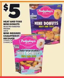 Independent City Market HEAT AND TOSS MINI DONUTS offer
