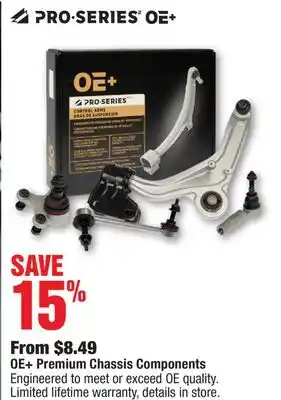 PartSource OE + Premium Chassis Components offer