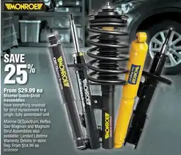PartSource Monroe Quick-Strut Assemblies offer