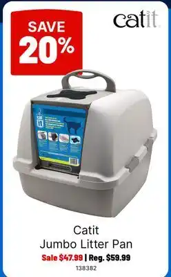 Ren’s Pets Depot Catit Jumbo Litter Pan offer