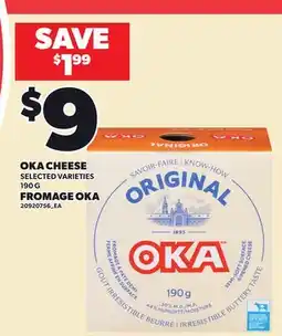 Independent City Market OKA CHEESE offer