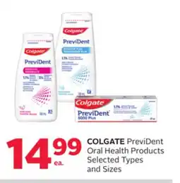 Rexall COLGATE PreviDent Oral Health Products offer
